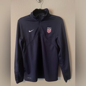Nike US Soccer women’s quarter zip pullover